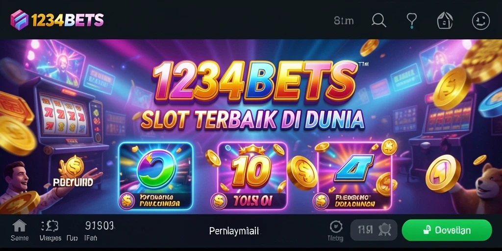 Tampilan gameplay 1234BETS yang menarik dan menghibur.
