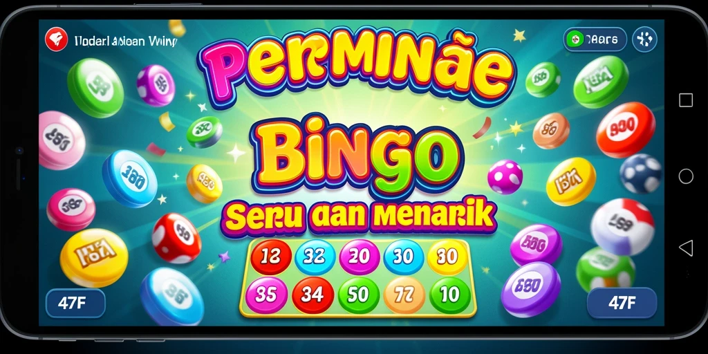 Screenshot gameplay Bingo yang menarik dan interaktif.