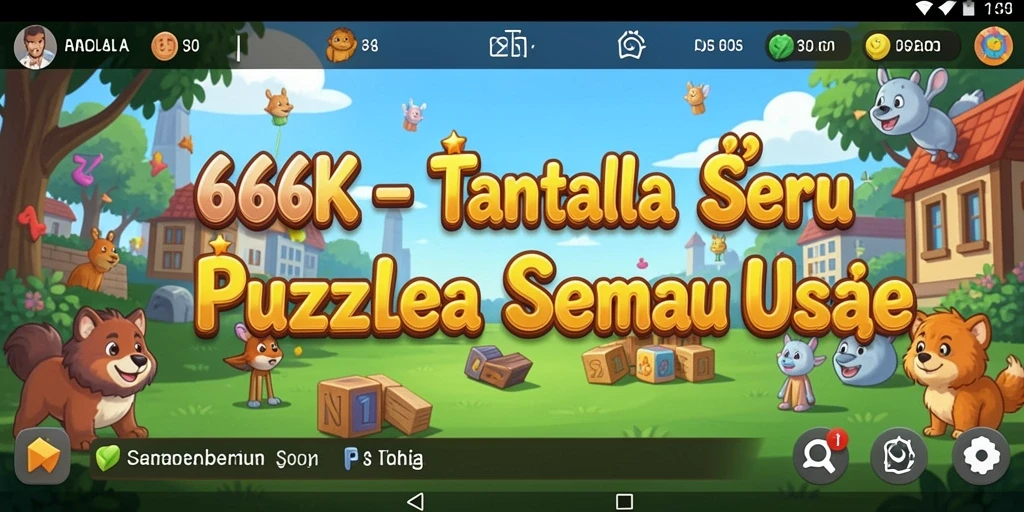 Tampilan gameplay 66K yang menantang dan menarik.