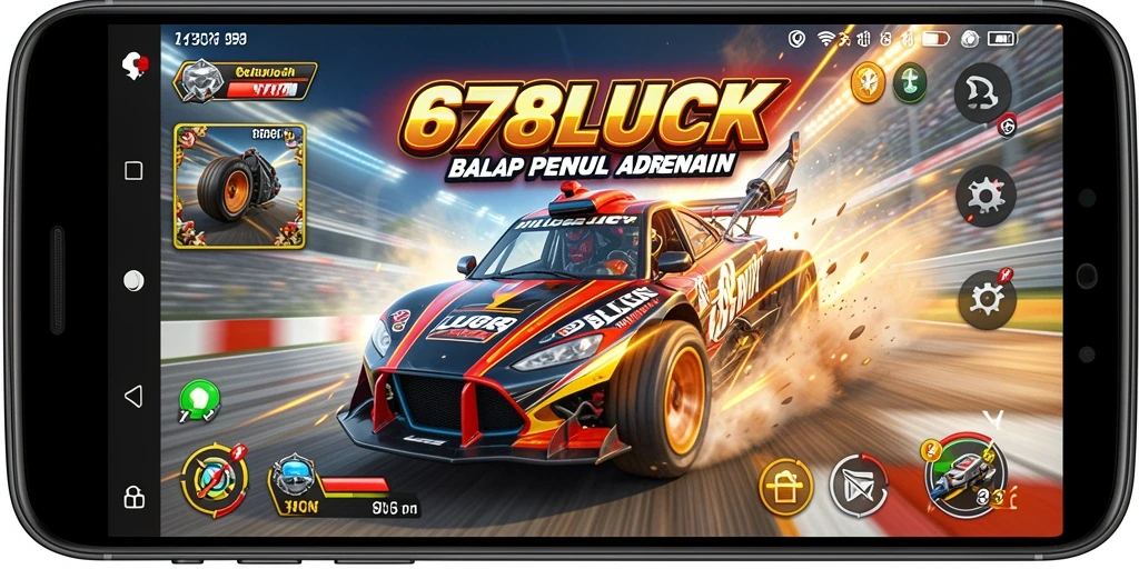Gameplay balap seru dan adrenalin tinggi di 678LUCK.