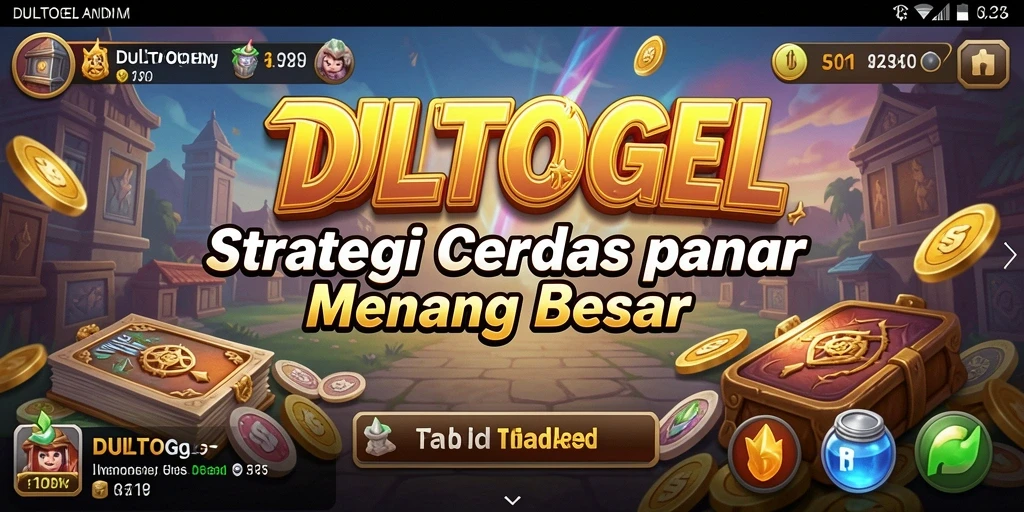 Tangkapan layar DULTOGEL menampilkan gameplay strategi yang intens
