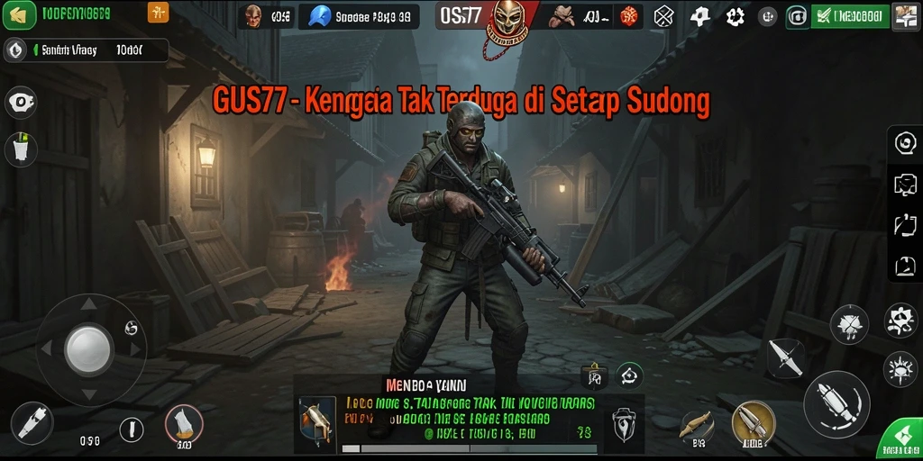 Pengalaman gameplay yang mencekam dan mendebarkan dalam GUS77.