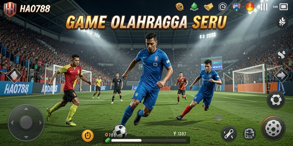Tampilan menarik dari gameplay HAO788 dengan suasana olahraga yang seru.