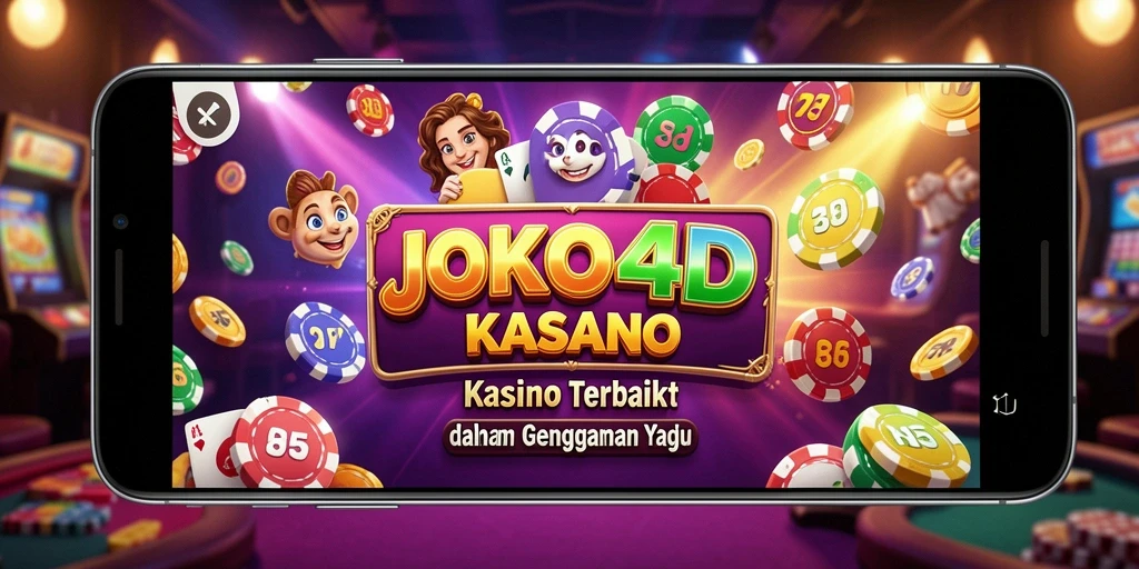 Tampilan permainan kasino yang seru di JOKO4D.