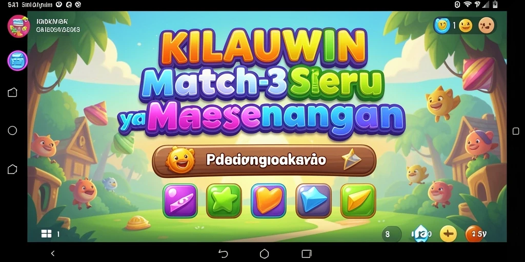 Tampilan gameplay KILAUWIN yang penuh warna dan menarik.
