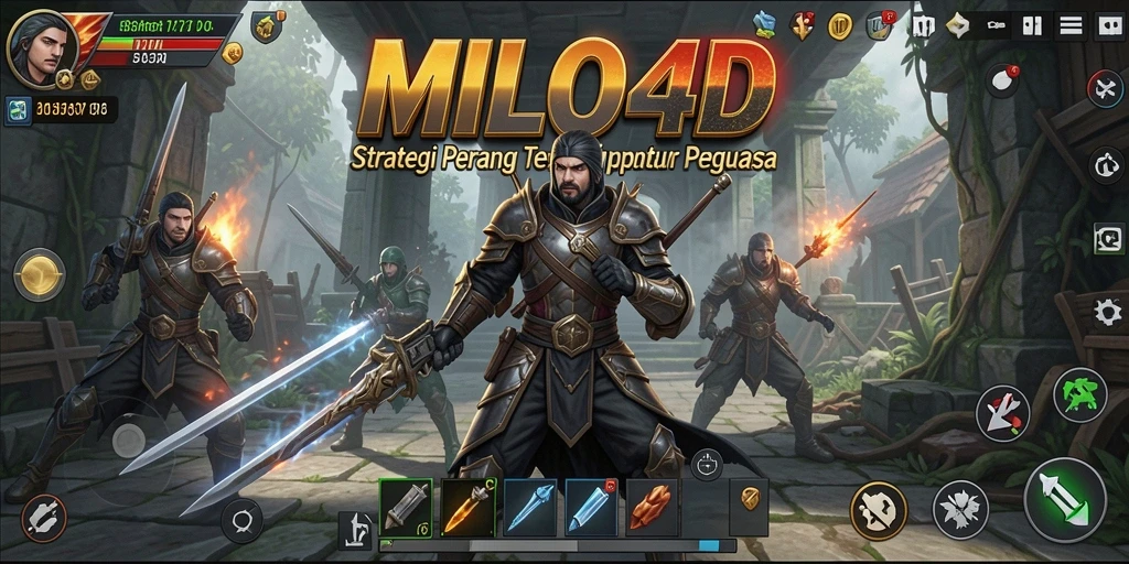 Screenshot gameplay <strong>MILO4D</strong> menampilkan strategi tempur yang mendebarkan.