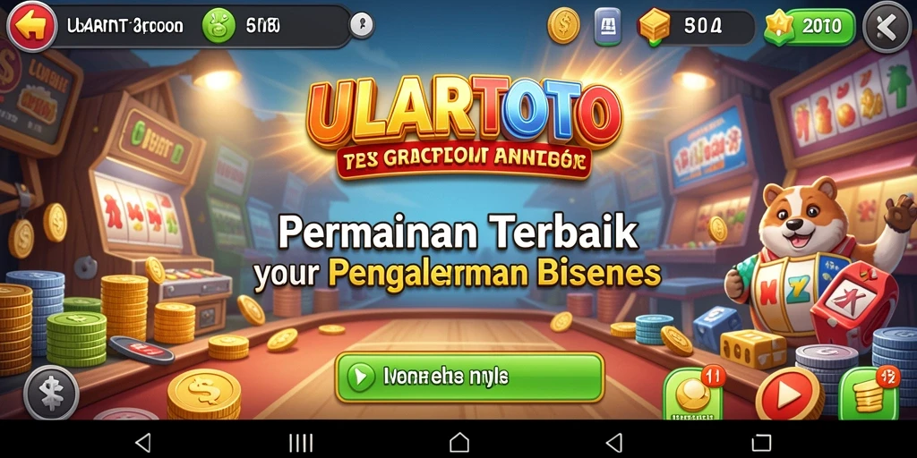 Screenshot ULARTOTO menampilkan gameplay menarik dalam membangun bisnis Tycoon.