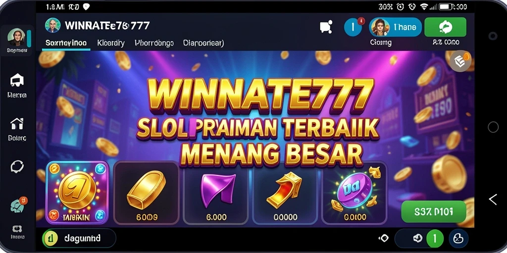 Tampilan screenshot WINRATE777 menunjukkan keseruan permainan slot yang mengasyikkan.